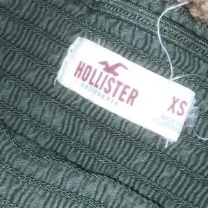 Green off shoulder shirt from Hollister never worn